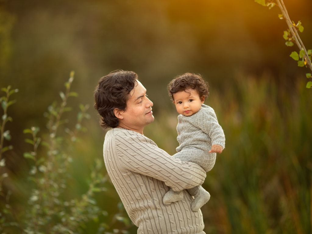 fotografia de bebes en exteriores